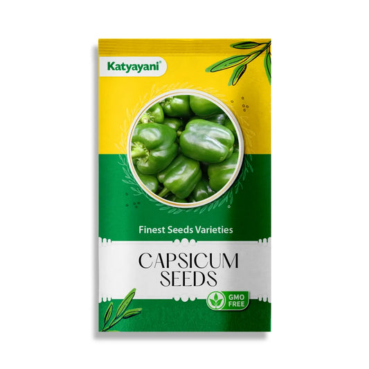 Green Capsicum Vegetable Seeds