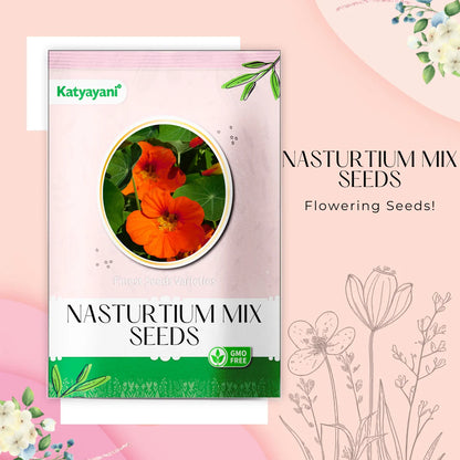 Nasturtium Mix Flowering Seeds