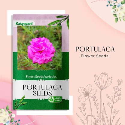 Portulaca Mix Flowering Seeds