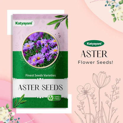 Aster Mix Flowering Seeds