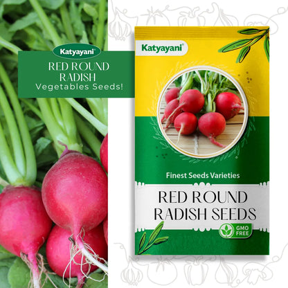 Red Round Radish Vegitable Seeds