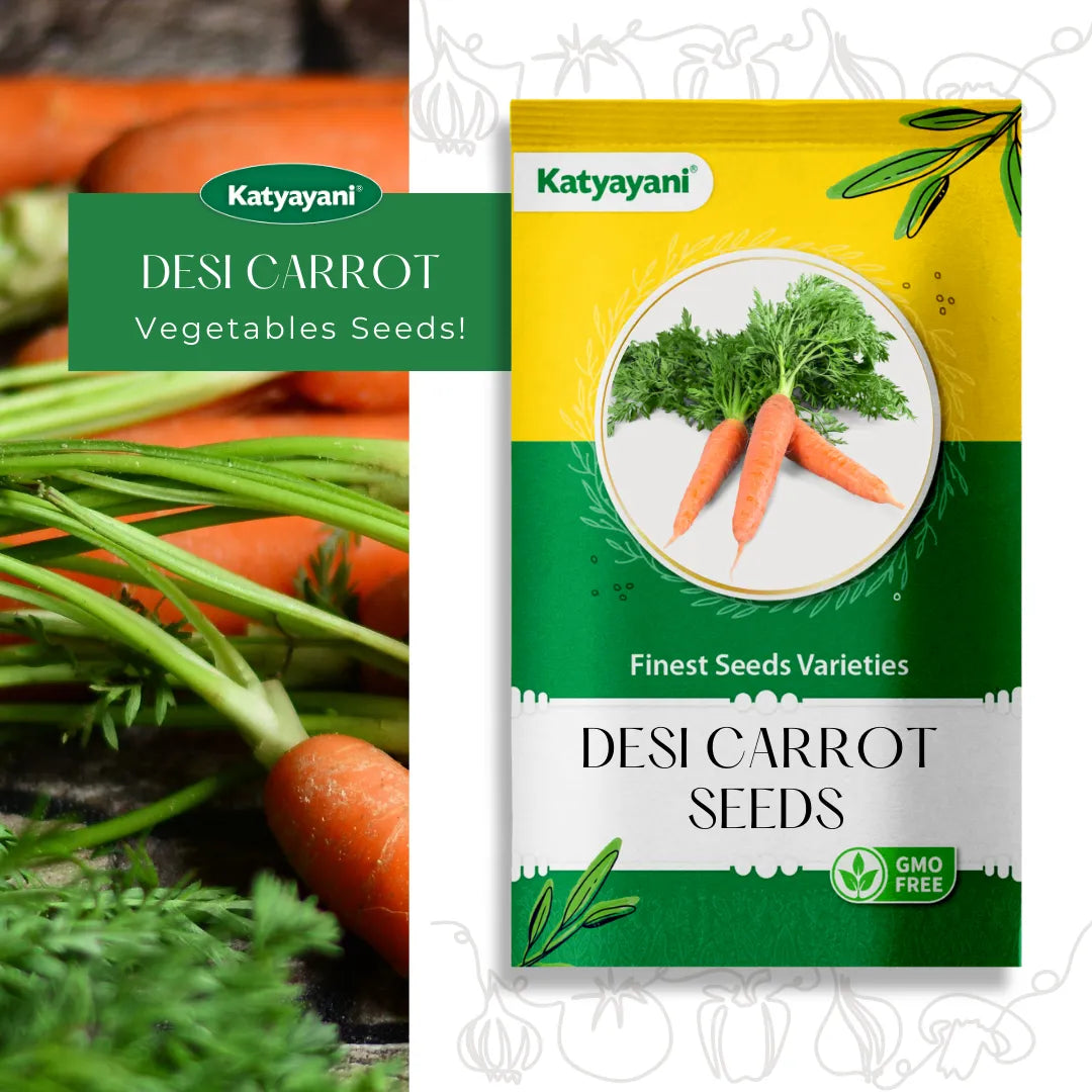 Desi Carrot (Long) Vegitable Seeds