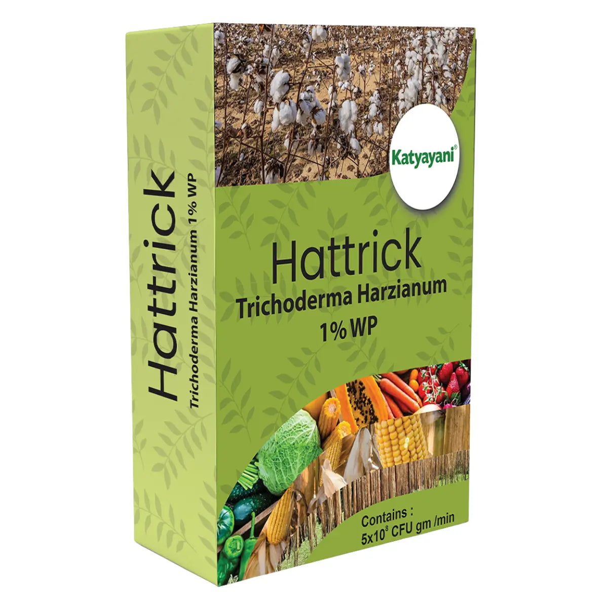 Katyayani hattrick (Trichoderma Harzianum 1% WP) Bio Fungicides Powder