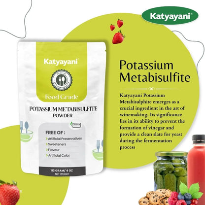 Potassium Metabisulfite 113gm (4oz)