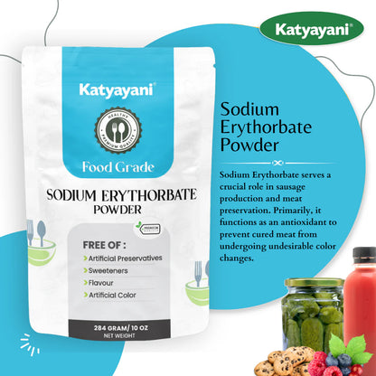 GGV Sodium Erythorbate 284gm (10oz)-Food Grade