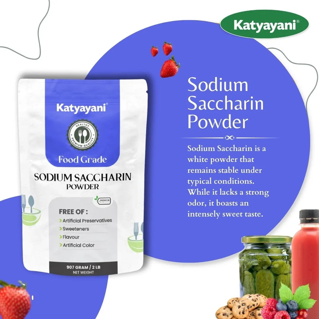 Saccharin 907 gm (2 lb)