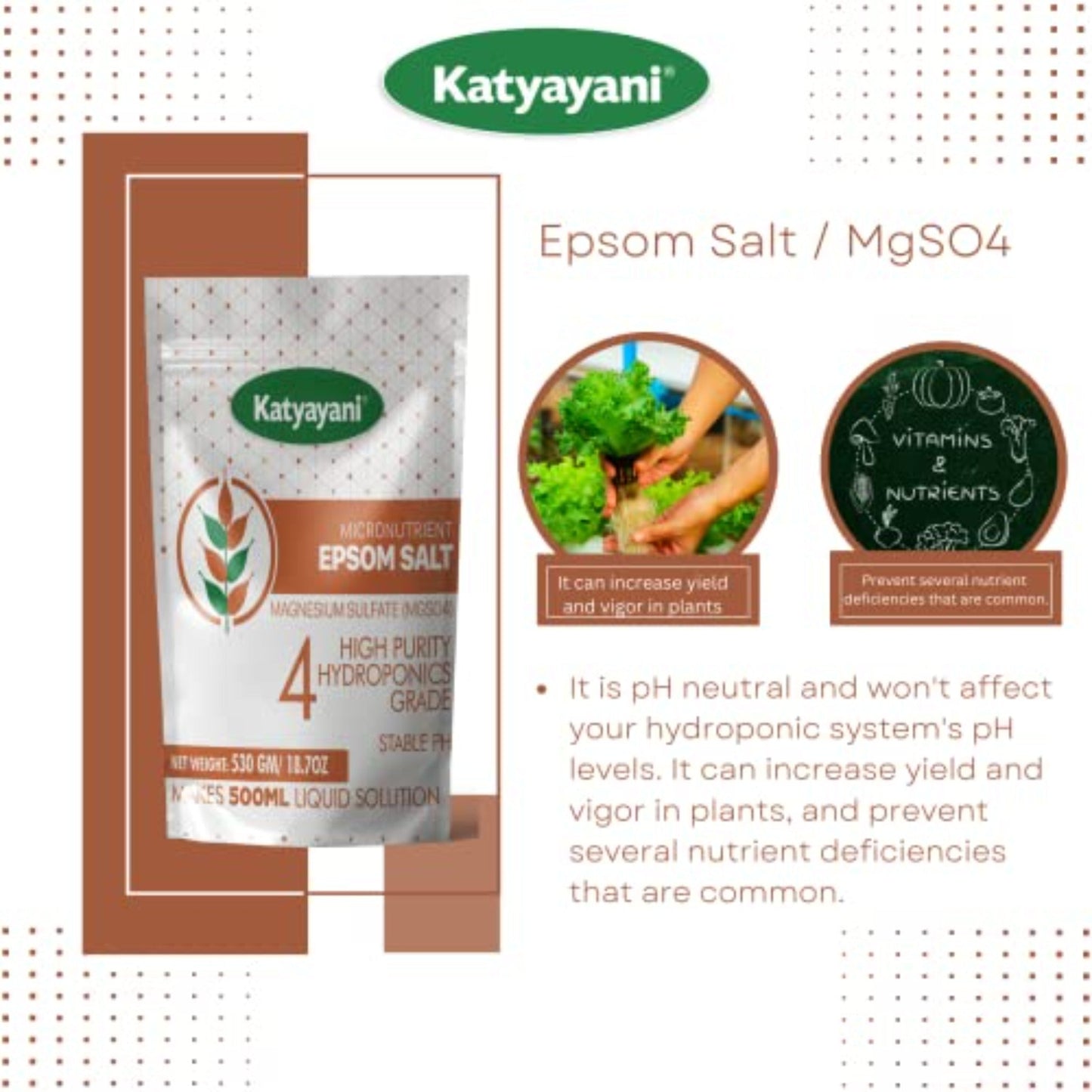 Magnesium Sulfate / Epsom salt