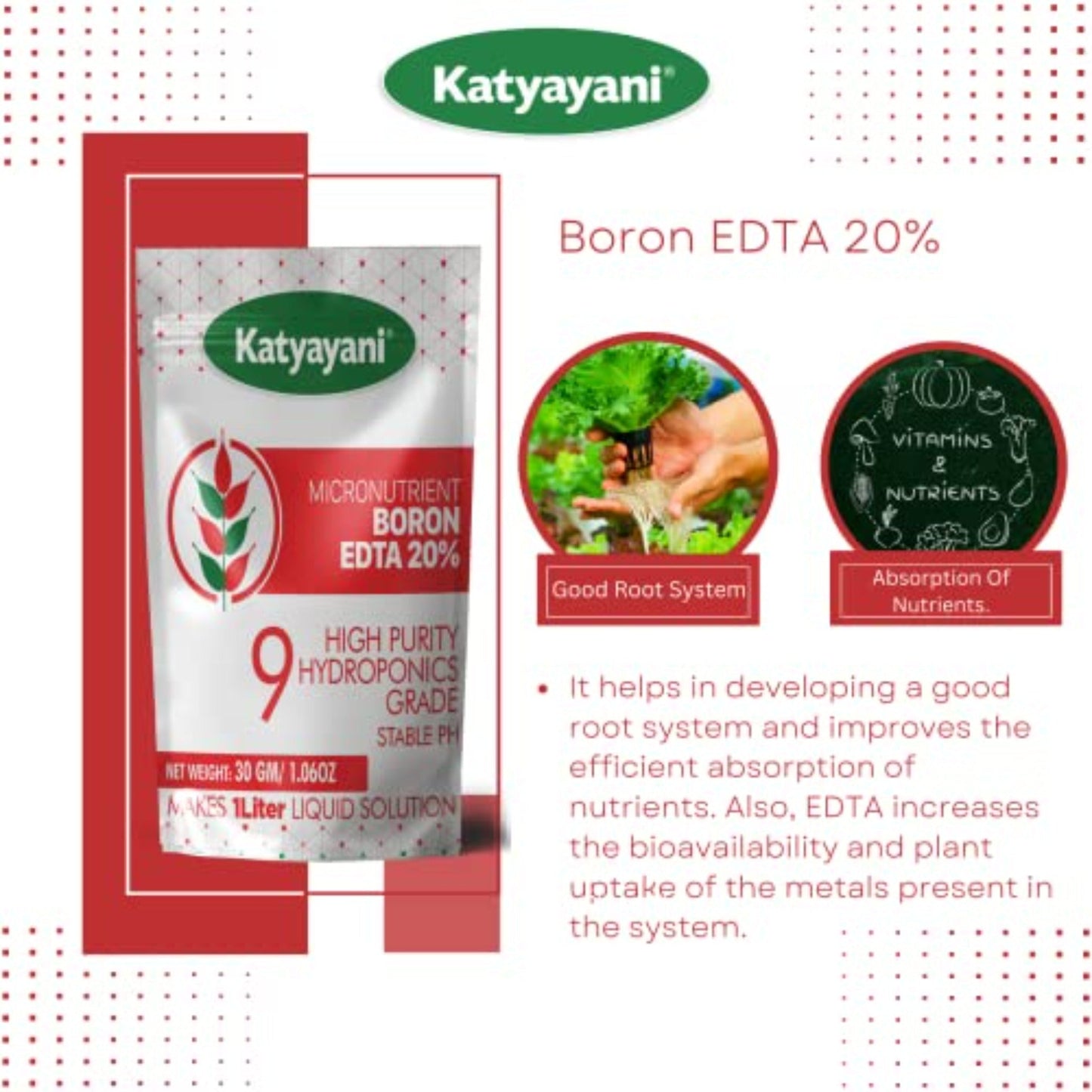 Micronutrient Boron EDTA 20%